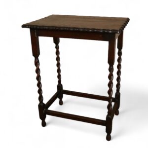 Curved Edge Wooden Side Table