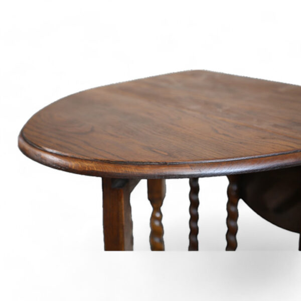 Barley Twist Table with Drop Leaf - Image 5
