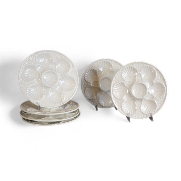 White Oyster Plates - Image 2