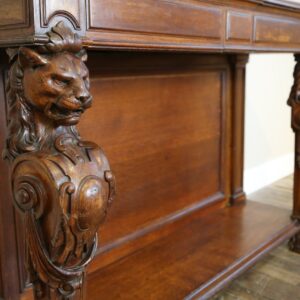Wooden Hall Serving Table