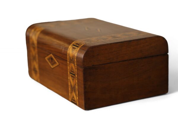Walnut Marquetry Box - Image 2