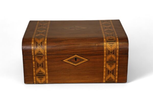 Walnut Marquetry Box - Image 3