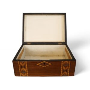 Walnut Marquetry Box