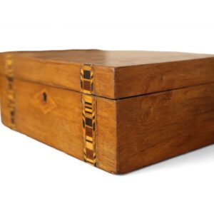 Walnut Marquetry Box
