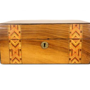 Walnut Marquetry Box