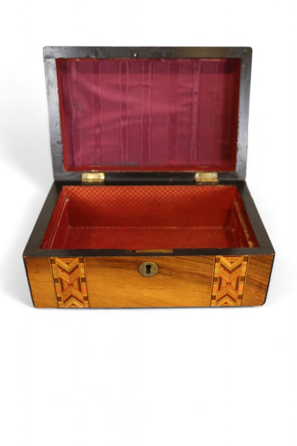 Walnut Marquetry Box - Image 4