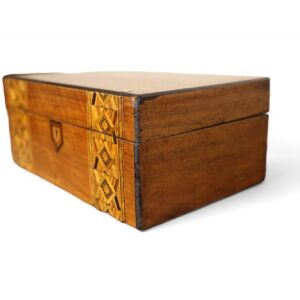 Walnut Marquetry Box