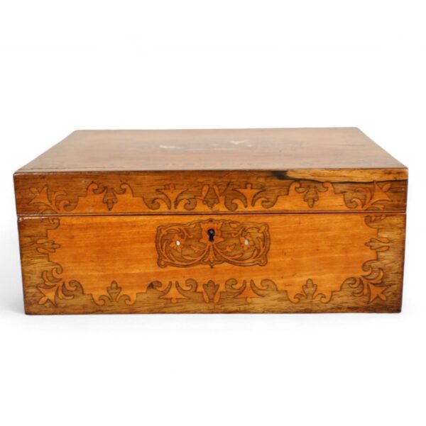 Inlaid Sewing Box - Image 2