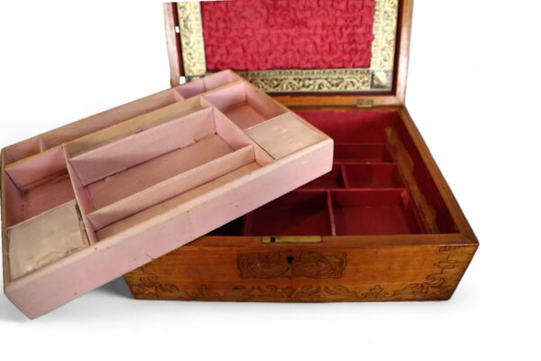 Inlaid Sewing Box - Image 6