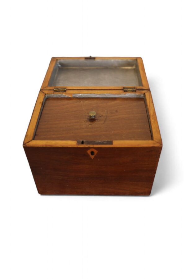 Single Cell Inlaid Tea Caddy - Image 3