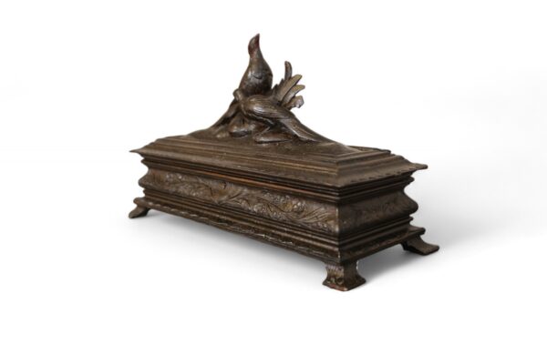 Black Forest Carved Glove Box - Image 2