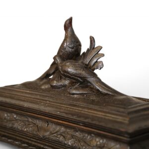 Carved Wooden Storage Box