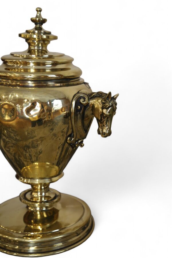 Decorative Covered Pot with Animal Motif