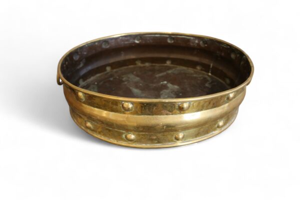 Brass Oval Planter - Image 2