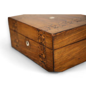 Walnut Marquetry Inlaid Box