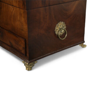 Regency Box with Gilt Feet and Handles