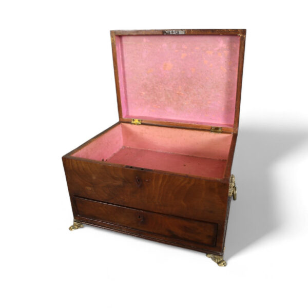 Regency Box with Gilt Feet and Handles - Image 2