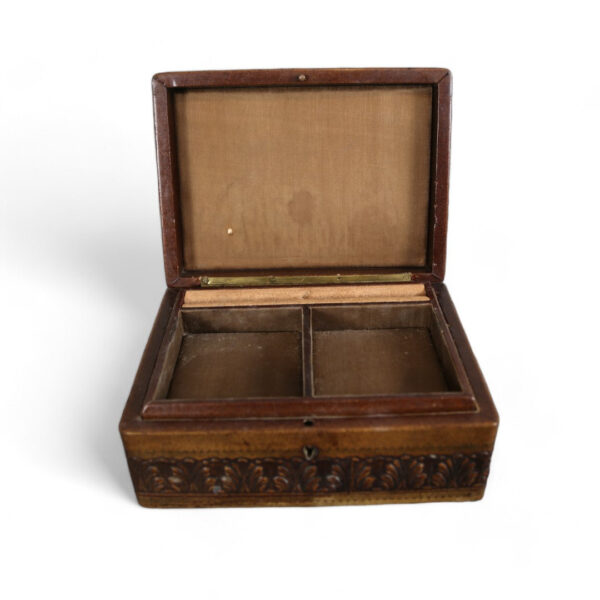 Embossed Leather Jewelry Box - Image 5