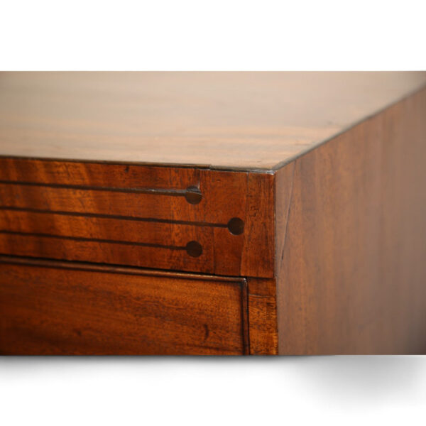 Two over Two Mahogany Batchelor's Chest - Image 5