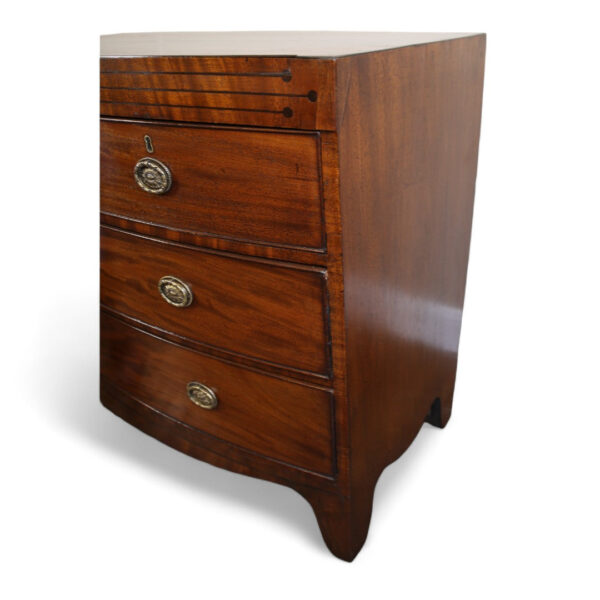 Two over Two Mahogany Batchelor's Chest