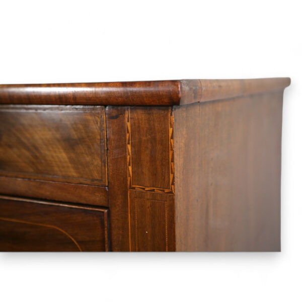 Two Over Three Mahogany Chest - Image 2