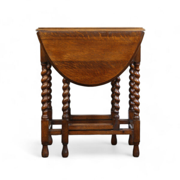 Barley Twist Drop Leaf Table - Image 4
