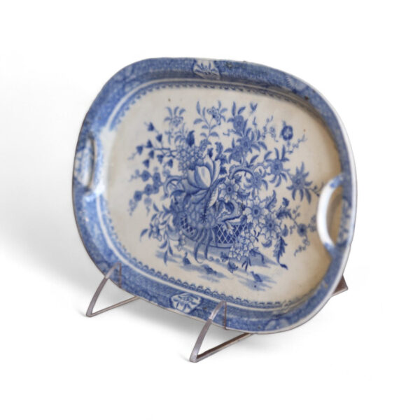 Blue & White Small Platter - Image 2