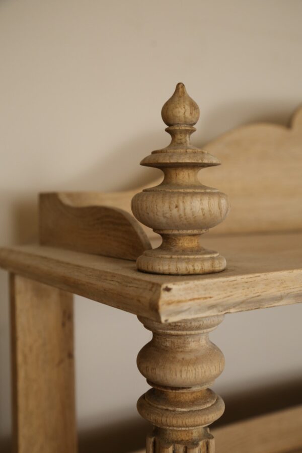 Bleached French Oak Server