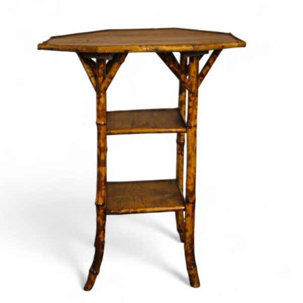 Octagon Bamboo Table - Image 3