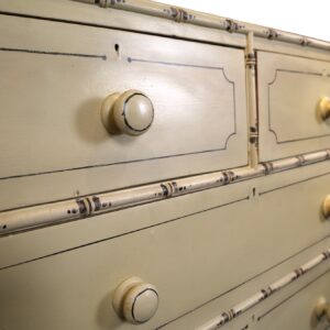 Decorative Faux Wood Storage Chest